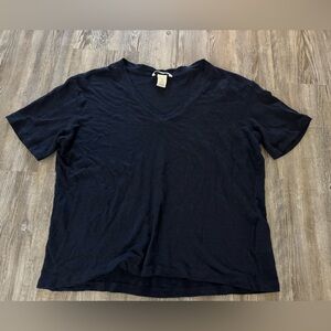 H&M Black Short Sleeve Tee